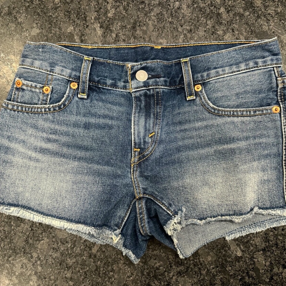 Levi Strauss Cutoff Denim Shorts - size 24